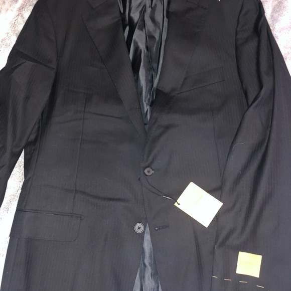 Hickey Freeman By Loro Piana hamilton BLK Jacket - Picture 4 of 8